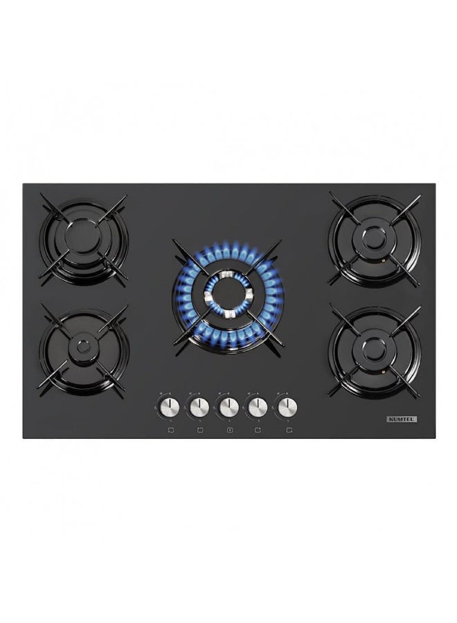 Surface 5 Burners Built In Glass 90cm C9-50BTF